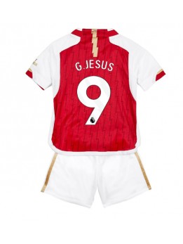 Arsenal Gabriel Jesus #9 Dječji Domaci Dres kompleti 2023-24 Kratak Rukavima (+ kratke hlače)